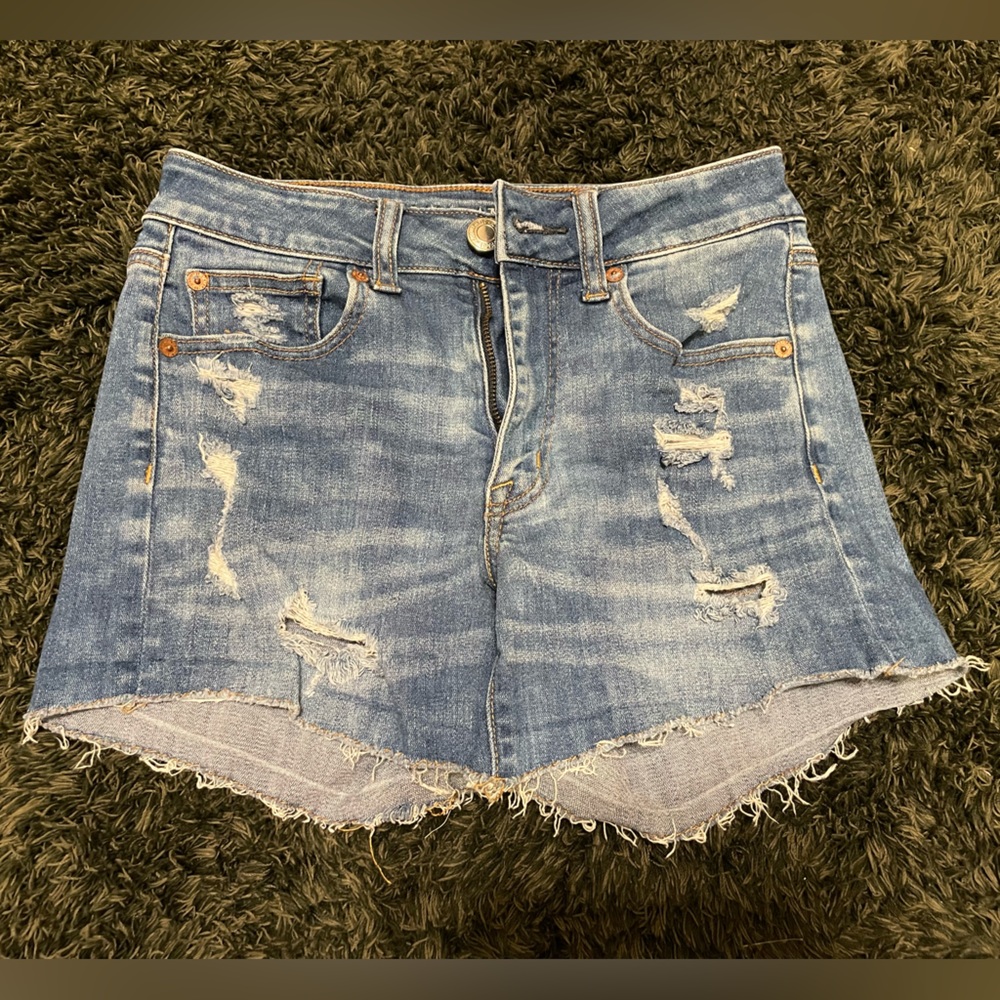 American Eagle jean shorts, size 2